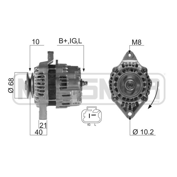 Слика на Алтернатор MESSMER 210560