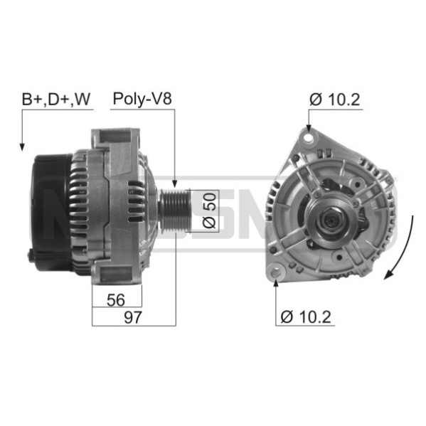 Слика на Алтернатор MESSMER 210618