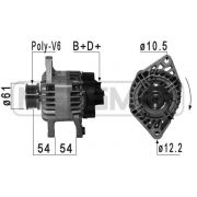 Слика 1 $на Алтернатор MESSMER 210947