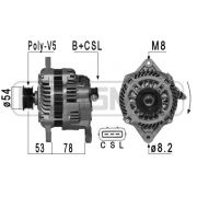 Слика 1 $на Алтернатор MESSMER 210955