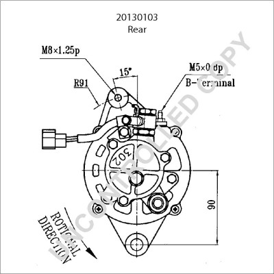 Слика на Алтернатор PRESTOLITE ELECTRIC 20130103