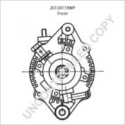 Слика 1 $на Алтернатор PRESTOLITE ELECTRIC 20130119WP