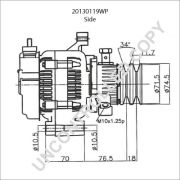 Слика 3 $на Алтернатор PRESTOLITE ELECTRIC 20130119WP