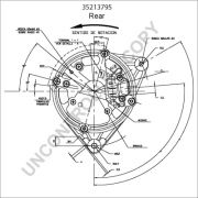 Слика 3 $на Алтернатор PRESTOLITE ELECTRIC 35213795