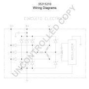 Слика 9 $на Алтернатор PRESTOLITE ELECTRIC 35215210