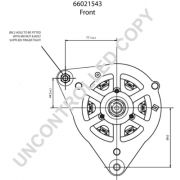 Слика 2 $на Алтернатор PRESTOLITE ELECTRIC 66021543