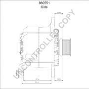 Слика 3 на Алтернатор PRESTOLITE ELECTRIC 860551