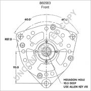 Слика 2 на Алтернатор PRESTOLITE ELECTRIC 860563