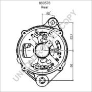 Слика 3 $на Алтернатор PRESTOLITE ELECTRIC 860576