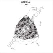 Слика 5 $на Алтернатор PRESTOLITE ELECTRIC 860808GB