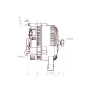 Слика 3 $на Алтернатор PRESTOLITE ELECTRIC 861047