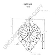 Слика 3 $на Алтернатор PRESTOLITE ELECTRIC 8AR2160F