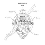 Слика 4 $на Алтернатор PRESTOLITE ELECTRIC 8MR2091KSS