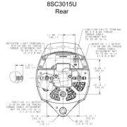 Слика 4 $на Алтернатор PRESTOLITE ELECTRIC 8SC3015U