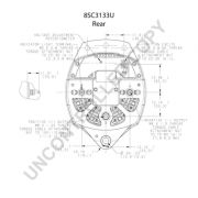 Слика 4 $на Алтернатор PRESTOLITE ELECTRIC 8SC3133U