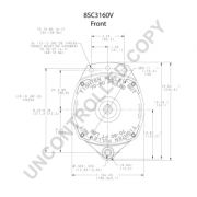 Слика 3 $на Алтернатор PRESTOLITE ELECTRIC 8SC3160V