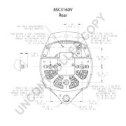 Слика 4 $на Алтернатор PRESTOLITE ELECTRIC 8SC3160V