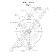 Слика 3 $на Алтернатор PRESTOLITE ELECTRIC A0012303JB