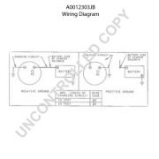 Слика 9 $на Алтернатор PRESTOLITE ELECTRIC A0012303JB