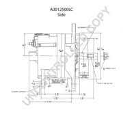 Слика 5 $на Алтернатор PRESTOLITE ELECTRIC A0012500LC