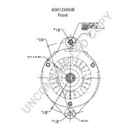 Слика 3 $на Алтернатор PRESTOLITE ELECTRIC A0012509JB