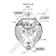 Слика 4 $на Алтернатор PRESTOLITE ELECTRIC A0012511JB