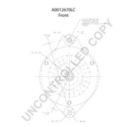 Слика 3 $на Алтернатор PRESTOLITE ELECTRIC A0012670LC