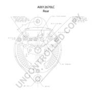 Слика 4 $на Алтернатор PRESTOLITE ELECTRIC A0012670LC