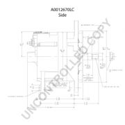 Слика 5 $на Алтернатор PRESTOLITE ELECTRIC A0012670LC