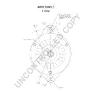 Слика 3 $на Алтернатор PRESTOLITE ELECTRIC A0012800LC