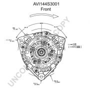 Слика 3 на Алтернатор PRESTOLITE ELECTRIC AVI144S3001