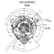 Слика 4 на Алтернатор PRESTOLITE ELECTRIC AVI144S3001