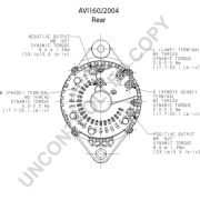 Слика 4 $на Алтернатор PRESTOLITE ELECTRIC AVI160J2004