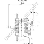 Слика 5 $на Алтернатор PRESTOLITE ELECTRIC AVI160J2004