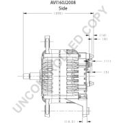 Слика 5 $на Алтернатор PRESTOLITE ELECTRIC AVI160J2008