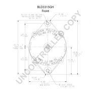 Слика 3 $на Алтернатор PRESTOLITE ELECTRIC BLD3315GH