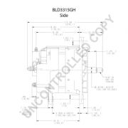 Слика 5 $на Алтернатор PRESTOLITE ELECTRIC BLD3315GH