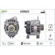 Слика 1 $на Алтернатор VALEO NEW ORIGINAL PART 439023