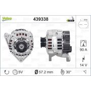 Слика 1 на Алтернатор VALEO NEW ORIGINAL PART 439338