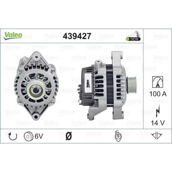 Слика на Алтернатор VALEO NEW ORIGINAL PART 439427