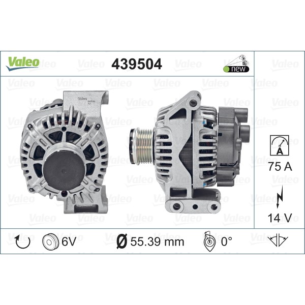 Слика на Алтернатор VALEO NEW ORIGINAL PART 439504