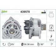 Слика 1 на Алтернатор VALEO NEW ORIGINAL PART 439578