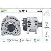 Слика 1 на Алтернатор VALEO NEW ORIGINAL PART 439646