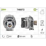 Слика 1 на Алтернатор VALEO REMANUFACTURED CLASSIC 746072