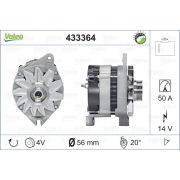 Слика 1 на Алтернатор VALEO REMANUFACTURED PREMIUM 433364