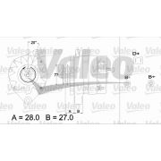 Слика 1 $на Алтернатор VALEO REMANUFACTURED PREMIUM 433407