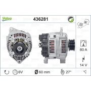 Слика 1 $на Алтернатор VALEO REMANUFACTURED PREMIUM 436281