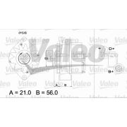 Слика 1 $на Алтернатор VALEO REMANUFACTURED PREMIUM 436297