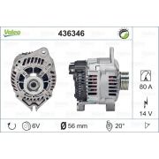 Слика 1 $на Алтернатор VALEO REMANUFACTURED PREMIUM 436346