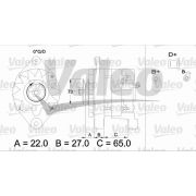 Слика 2 $на Алтернатор VALEO REMANUFACTURED PREMIUM 436453